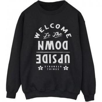 Felpa Donna Netflix Stranger Things Benvenuti nella Dimensione Inversa XL