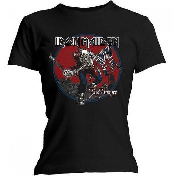 Iron Maiden Ladies T-Shirt Trooper Schwarz XXL