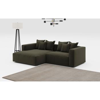 Ecksofa INOSIGN L-Form grün (hunter)