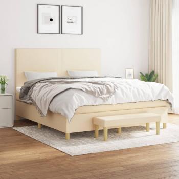 VidaXL Boxspringbett mit Matratze 180x200 cm