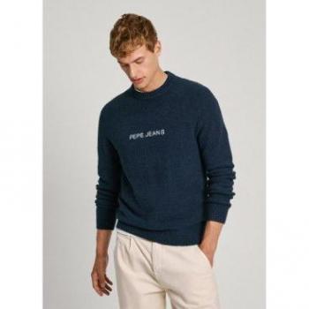 Pepe Jeans Herren‑Kleidungsstück „Cloy“ Marineblau S – Acryl