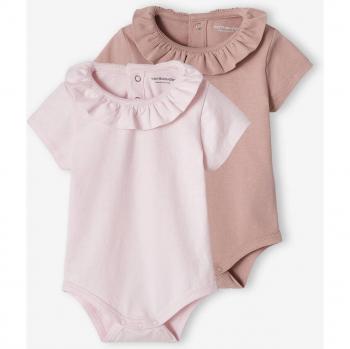 2-Pack Short-Sleeve Bodysuits for Babies