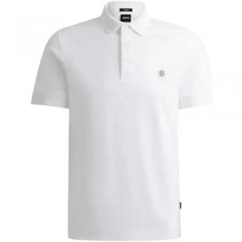 Boss Poloshirt C-Parris 01 50520297 Weiß Regular Fit L Herren