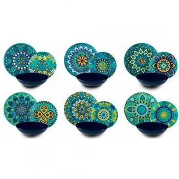Mandala Farbenspiel Tafelservice