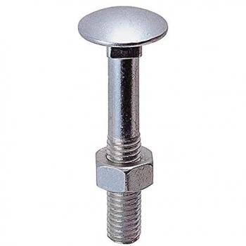 Bulloni zincati per legno 6x45 mm