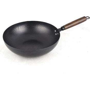 InductoWok 32cm – 100% Carbon Steel, Detachably Handled