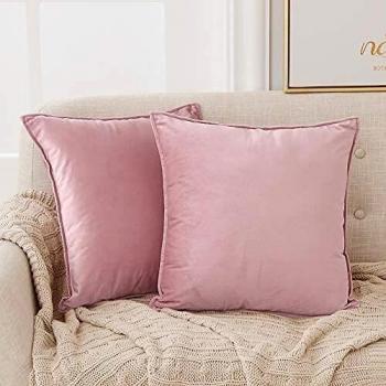 Deconovo Soft Crushed Velvet Cushion Covers