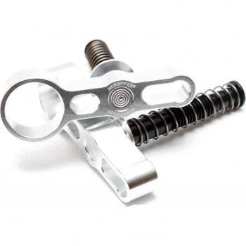 Aceoffix Klemmscharnier mit Hebel – Brompton, Aluminium, CNC AL7075 hcl‑3