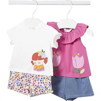 Mayoral Kinderset 1634 Bunt Regular Fit 2-4M Mädchen