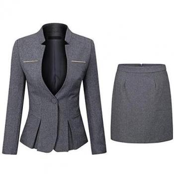 Office Ready Grey Pair – Women’s Slim Fit Suit