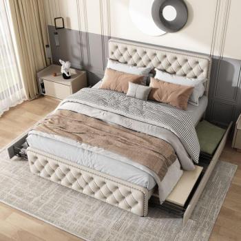 Rivetti e Cerniere su Testata – Letto 140/190 cm