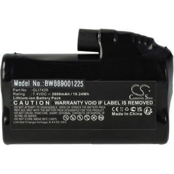 Vhbw 2600 mAh Akku für Glovii Heated Pants