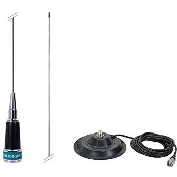 Antenne VHF285 PNI pour taxi avec base magnétique