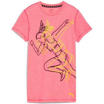 Polera Puma Graphic Fireglow Manga Corta Mujer XS