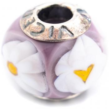 Breloque VMB0040-27: Zilver & Violet, Eén Maat