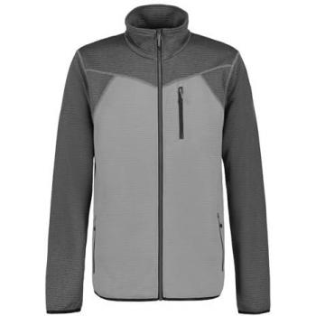 ICEPEAK Herren Skijacke Berthold Midlayer in Hellgrau, Größe L