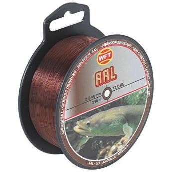 WFT Angelschnur 250m 0,40mm 12kg braun