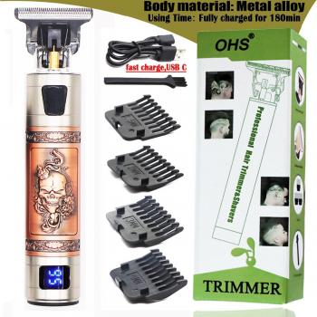 Afeitadora retro T9 para barberos