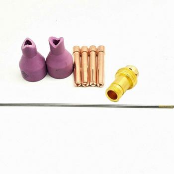 Torch TIG QQ150 – Pack 8 pièces, accès à la machine à souder et aux buses
