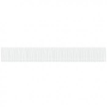 Rideaux en Polyester Blanc 500x100cm vidaXL