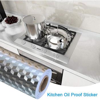 Cortina Aluminio a Prueba de Aceite S-XL con Pegatina Autoadhesiva