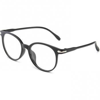 Gafas Unisex para Ordenador, Lentes Redondas Antiluz