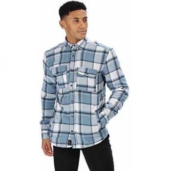 Regatta Chemise Moletonnée à Carreaux Tygo Homme Captains Blue L
