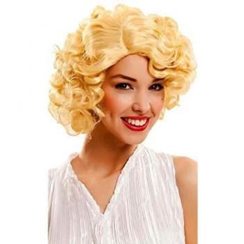 Elegant Marilyn Blonde Wig – Disfrazzes Women's Collection – Great for Celebrations and Bridesmaids