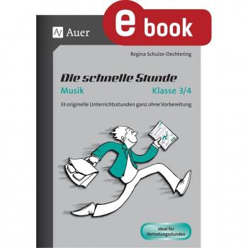Auer Verlag Die schnelle Stunde Musik Klasse 3-4