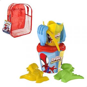 SuperEquipo Marvel Spidey – Juego de Playa Infantil con Mochila