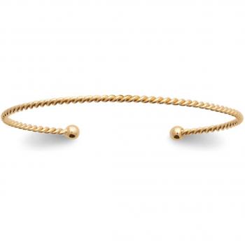 Bracelet Plaqué Or 'Cléopâtre' doré