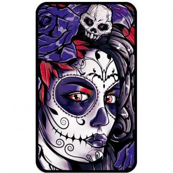 Soft Cushion Protective Vehicle Center Console Cover with Skull Print