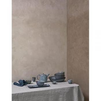 Tasse à espresso en grès Nordic Sea avec soucoupe 5 cl