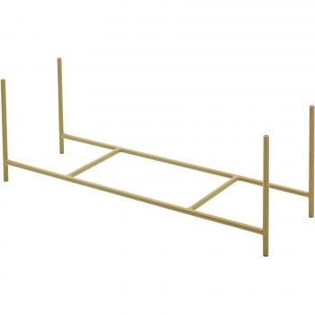 Regalrahmen Vivlio in Zimtbraun – Abmessungen: 83,5 × 29,5 × 26 cm