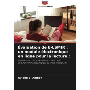 Ambon, Ayleen S.: Évaluation de E-LSMIR : un module électronique en ligne pour la lecture :