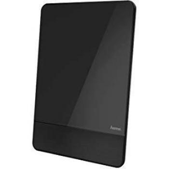 Hama DVB-T2 Antenne, Performance 45, flach, aktiv, Schwarz