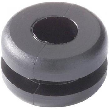 OP1503-PE-NA-N1 Cable Grommet Terminal – 5.4 mm Max OD, 1 mm Board, Polyethylene Ecru – 1pc