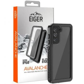 EIGER Outdoor-Cover für Samsung Galaxy S21+ in Schwarz