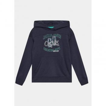 Jack&Jones Junior Sweatshirt mit weitem Schnitt Dunkelblau