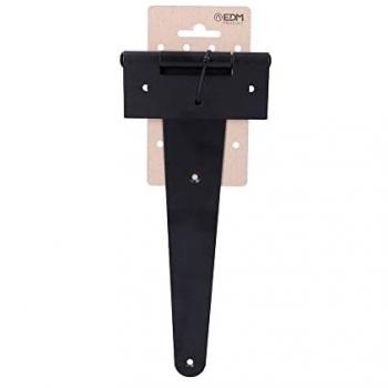 Époxy Noir Charnière T 300×110 mm H° sur carton suspendu – EDM