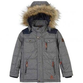 Kamik Junior Axel Jacke – Grau‑Tonalität – 98 cm