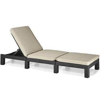 Tumbona Daytona marrón