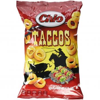 Chio Taccos Texas Barbecue vegetarisch vegan Knusperringe, 75g