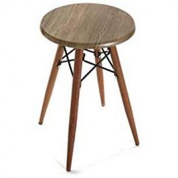 Taburete VERSA Color Madera Lansing Decoración y Muebles Hogar Unisex, Multicolor