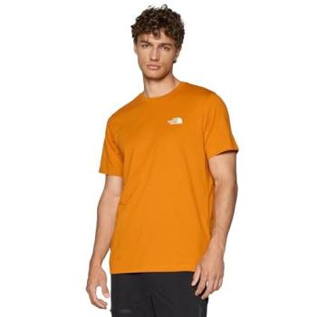 North Face Simple Dome Bright Orange Shirt