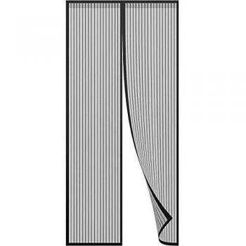 Rideau Moustiquaire Magnétique 2 Rideaux 50 x 209 cm