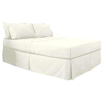 Belledorm Super King Ivory Platform Valance, 200 Thread Count Egyptian Cotton