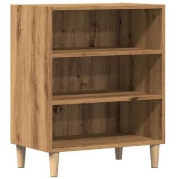 Buffet chêne artisanal 57x35x75 cm bois d'ingénierie Vidaxl