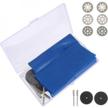 Lames de scies en acier rapide, kit de 1 ensemble robuste pour le bois