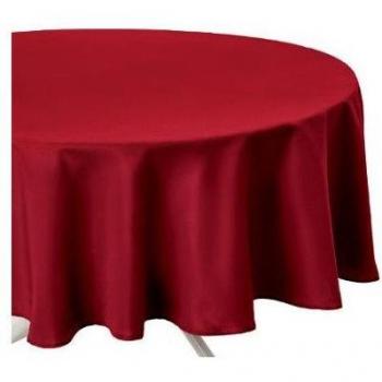 Nappe anti-tâche rouge D180 cm